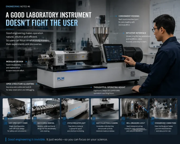 A Good Laboratory Instrument Doesn’t Fight the User