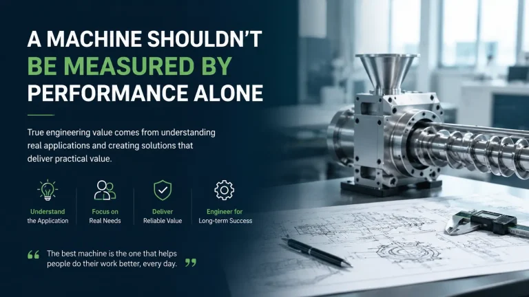 Engineering Value: Why Performance Alone Does Not Define a Good Machine