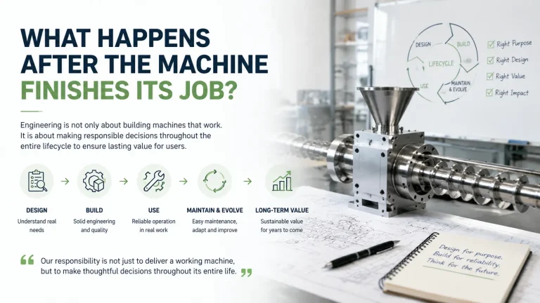 What Happens After the Machine Finishes Its Job?