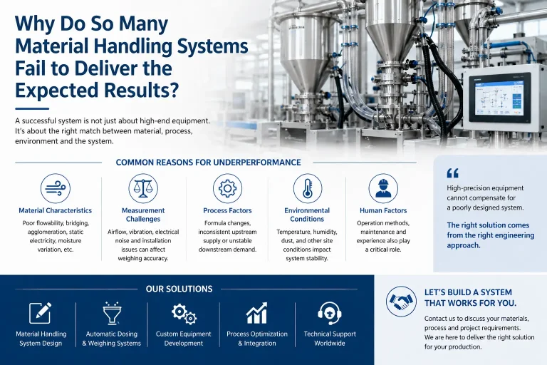 Why Do So Many Material Handling Systems Fail to Deliver the Expected Results?